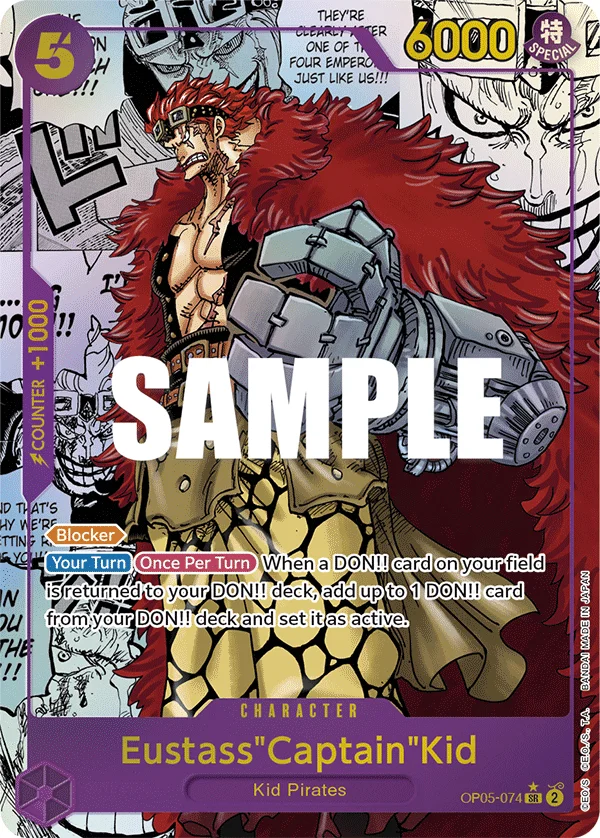 Eustass"Captain"Kid OP05-074