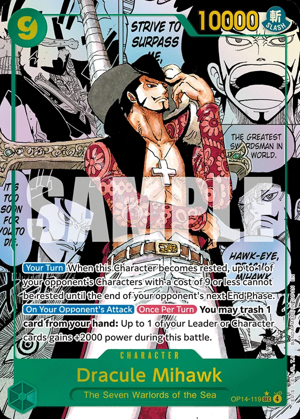 Dracule Mihawk OP14-119