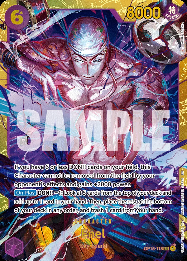 Enel OP15-118 Adventure on Kami's Island