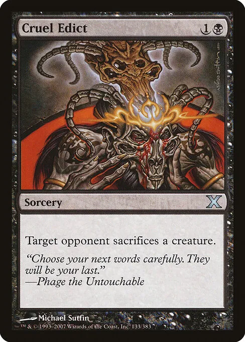 Cruel Edict 133/383