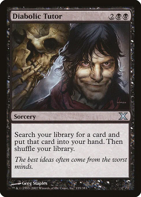 Diabolic Tutor 135/383