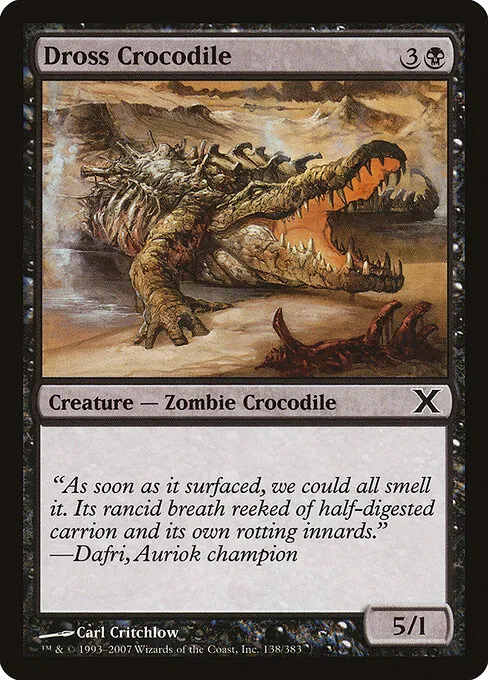 Dross Crocodile 138/383