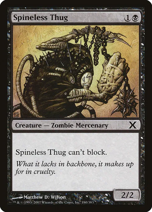 Spineless Thug 180/383