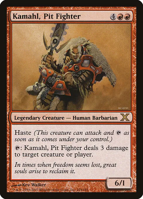 Kamahl, Pit Fighter 214/383