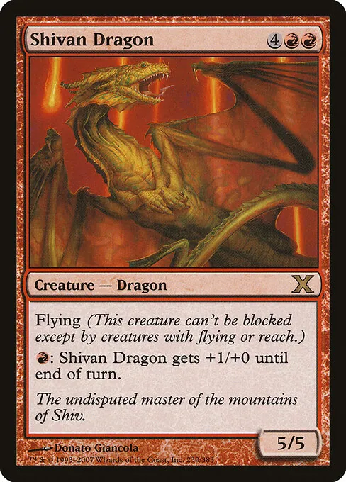 Shivan Dragon 230/383