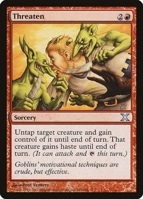 Threaten 242/383