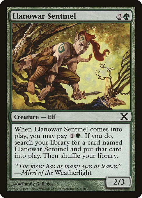 Llanowar Sentinel 275/383