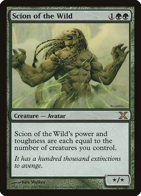 Scion of the Wild 295/383