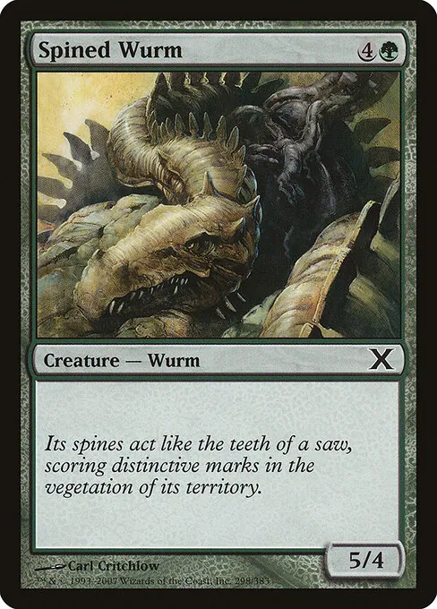 Spined Wurm 298/383