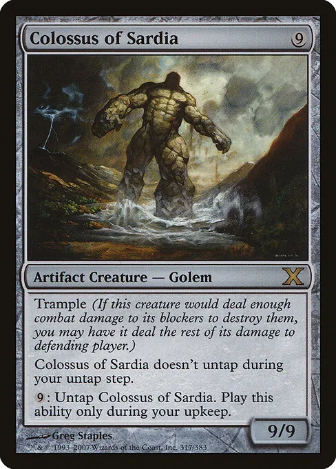 Colossus of Sardia 317/383