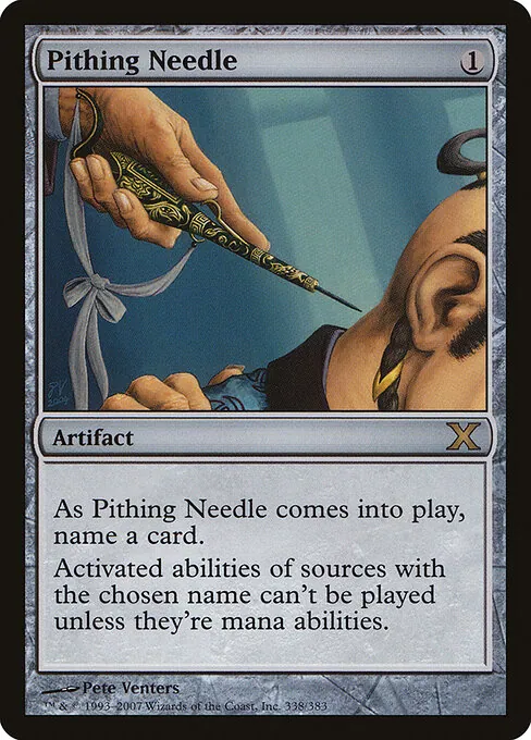 Pithing Needle 338/383