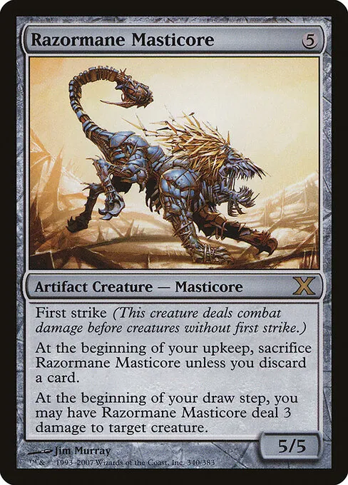 Razormane Masticore 340/383