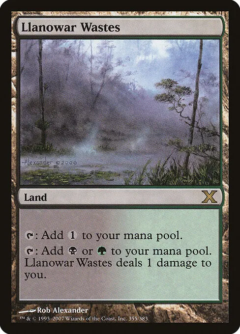 Llanowar Wastes 355/383