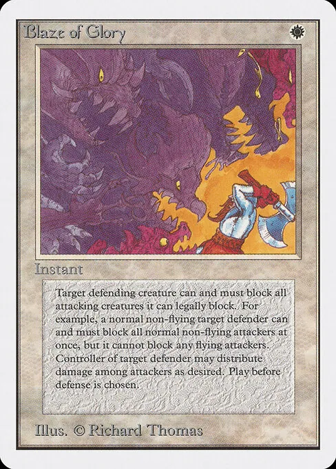 Blaze of Glory 006/317