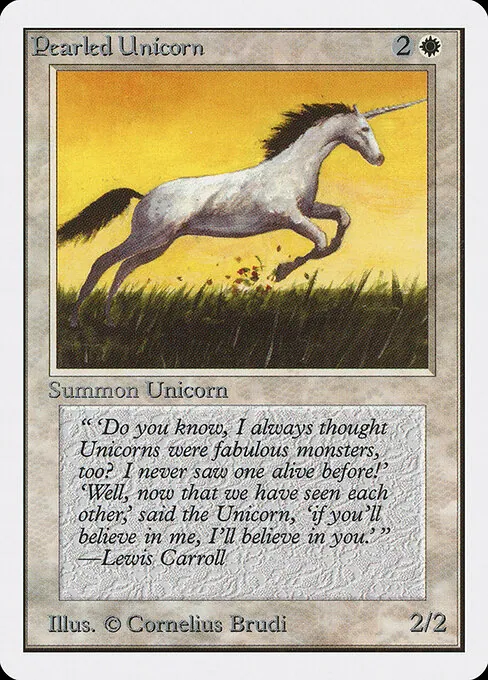 Pearled Unicorn 031/317