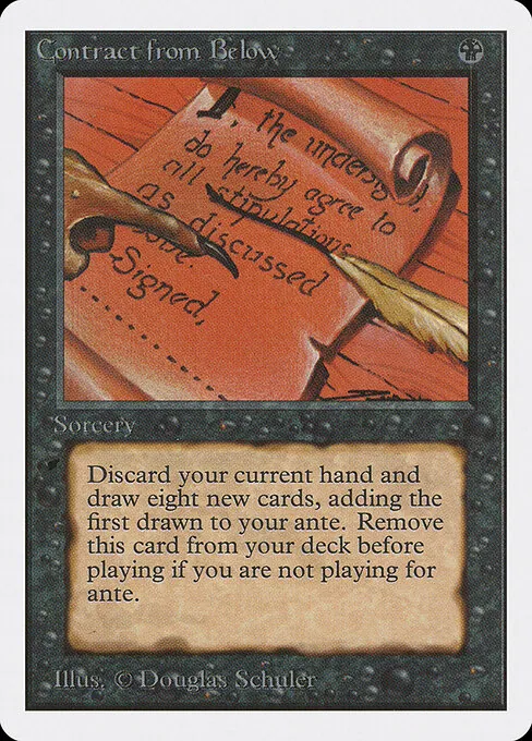 Contract from Below 097/317