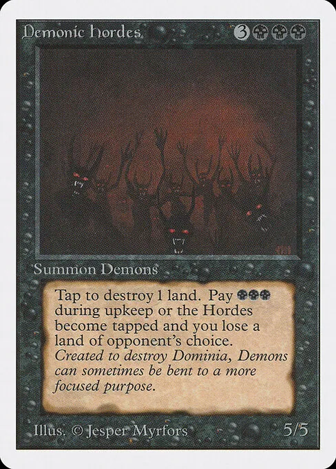 Demonic Hordes 104/317
