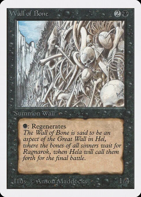 Wall of Bone 133/317
