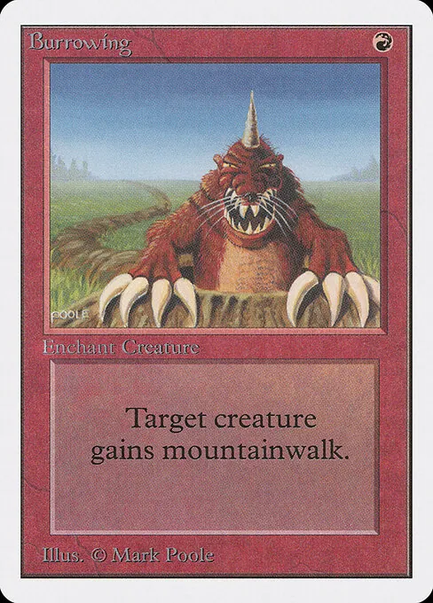 Burrowing 139/317