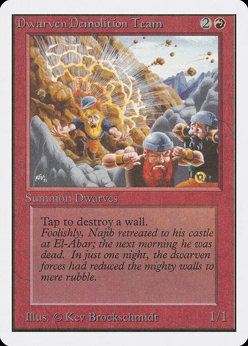 Dwarven Demolition Team 143/317