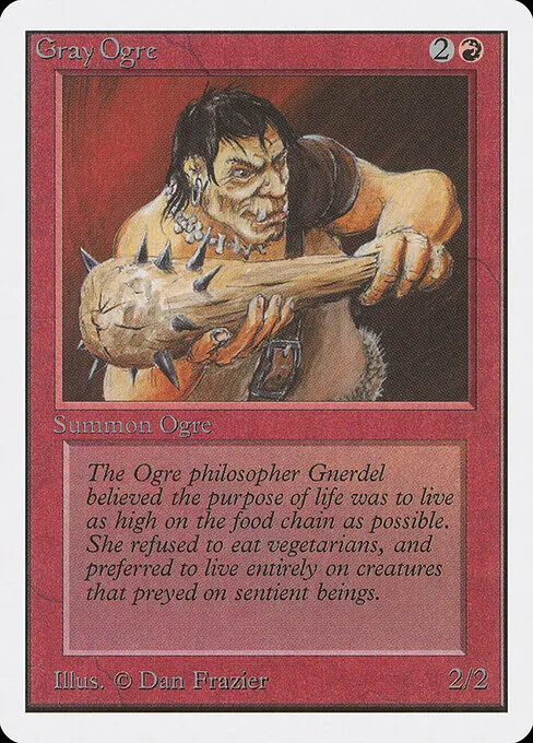 Gray Ogre 157/317