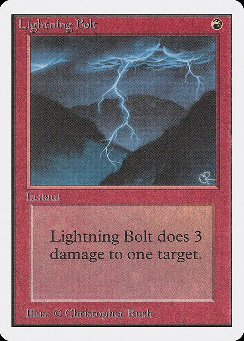 Lightning Bolt 162/317