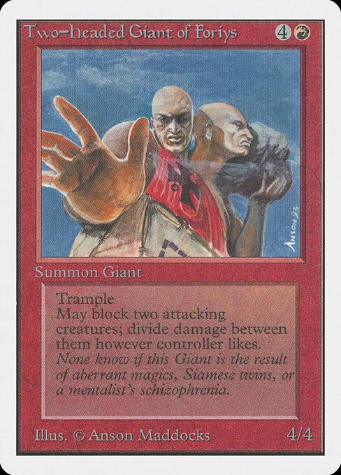 Two-Headed Giant of Foriys 180/317