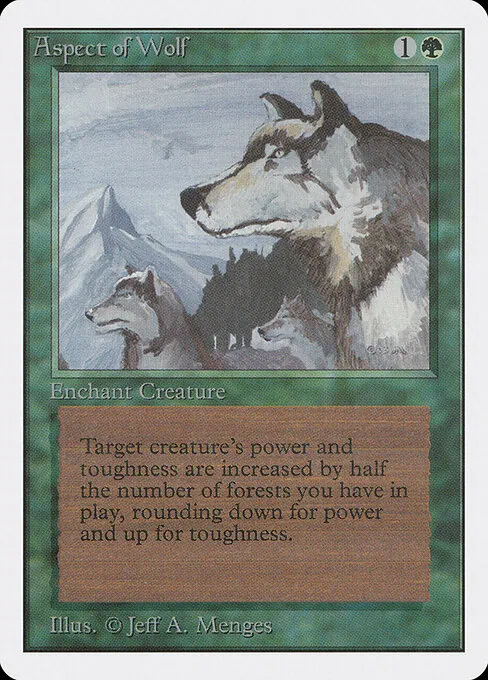 Aspect of Wolf 185/317