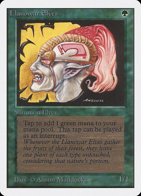 Llanowar Elves 211/317