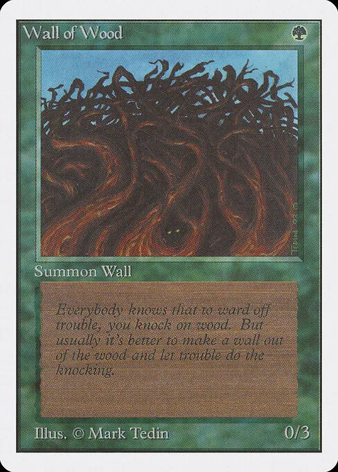 Wall of Wood 226/317