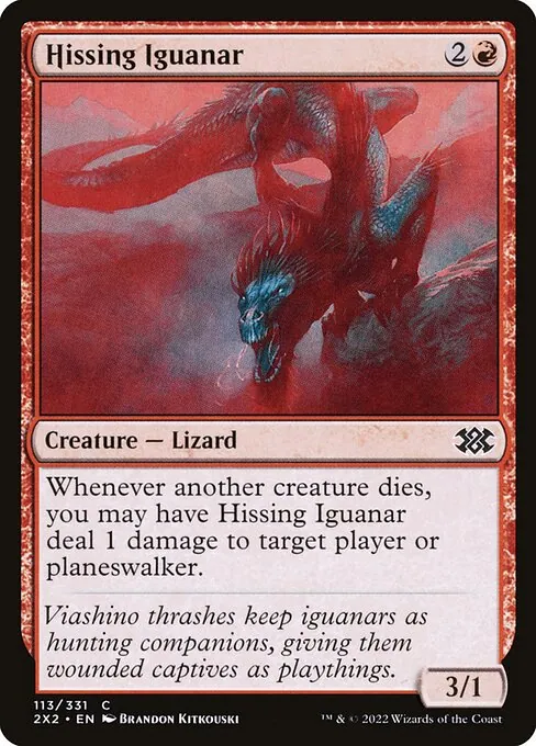 Hissing Iguanar 113/331