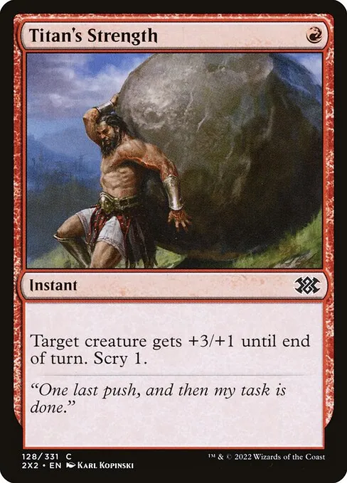 Titan's Strength 128/331