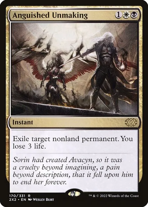 Anguished Unmaking 170/331