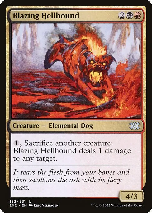 Blazing Hellhound 183/331