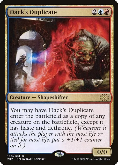 Dack's Duplicate 198/331