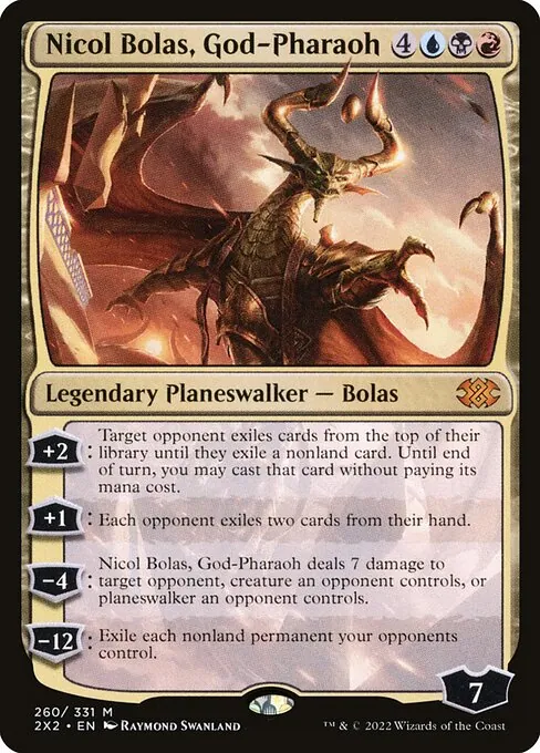 Nicol Bolas, God-Pharaoh 260/331