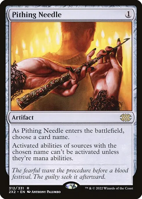 Pithing Needle 312/331