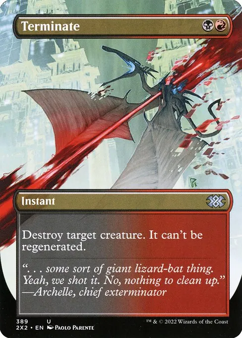 Terminate 389/331
