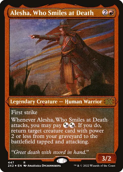 Alesha, Who Smiles at Death 447/331