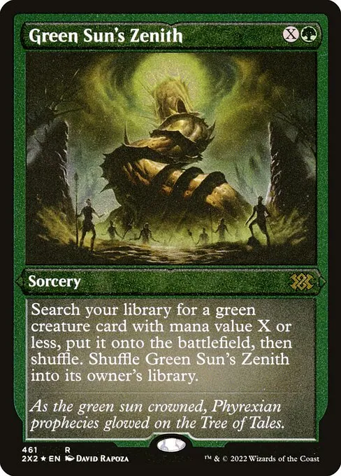 Green Sun's Zenith 461/331