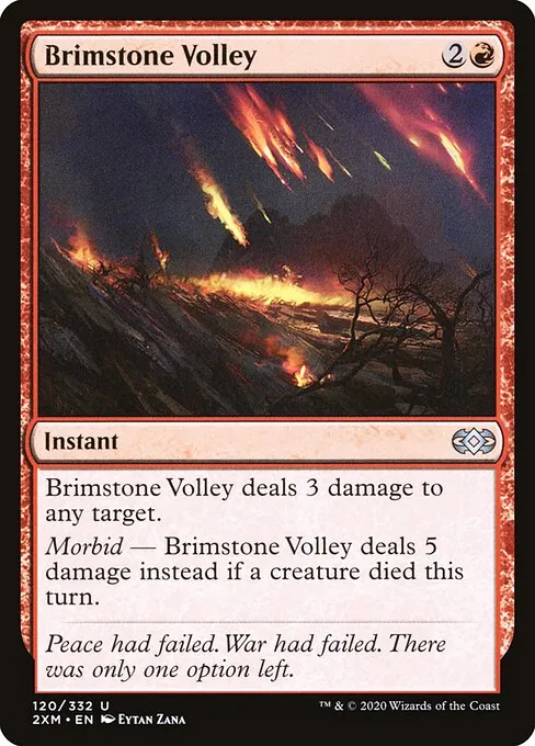 Brimstone Volley 120/332