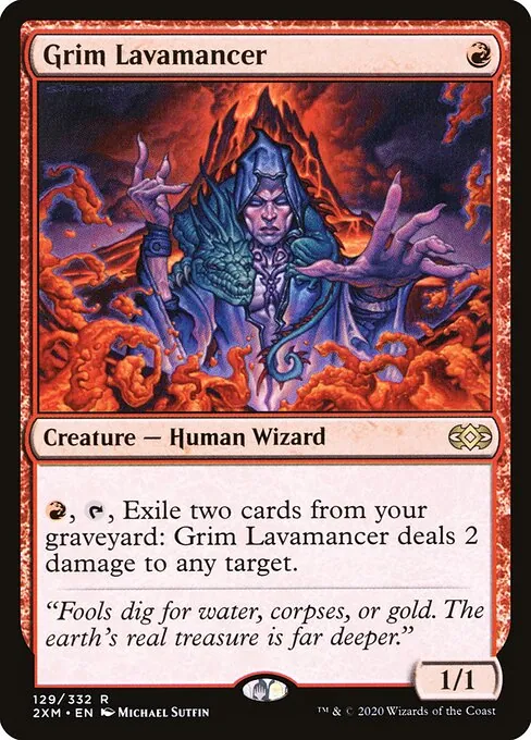 Grim Lavamancer 129/332