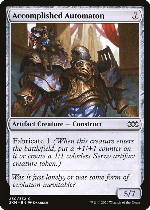 Accomplished Automaton 230/332