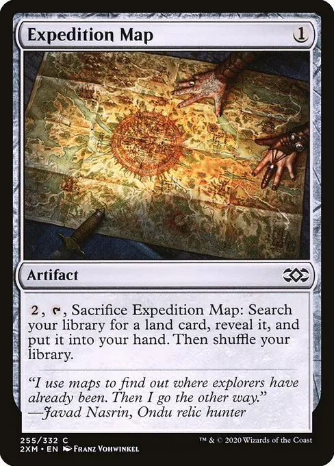 Expedition Map 255/332