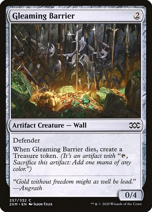 Gleaming Barrier 257/332