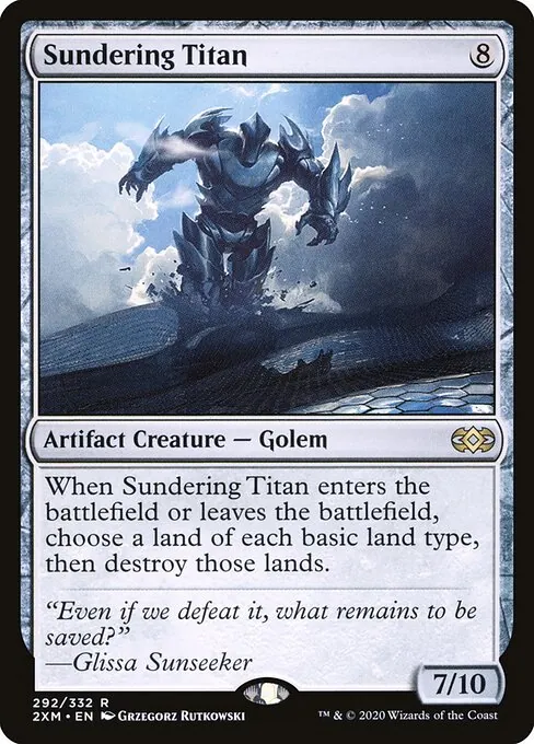 Sundering Titan 292/332