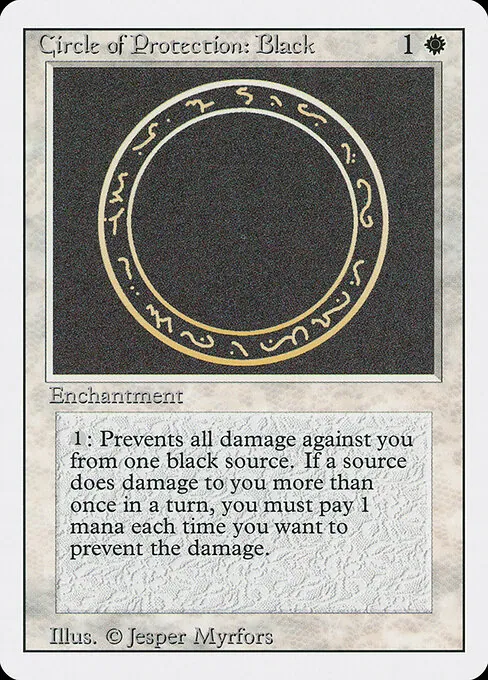 Circle of Protection: Black 009/321