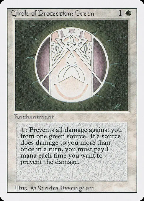Circle of Protection: Green 011/321