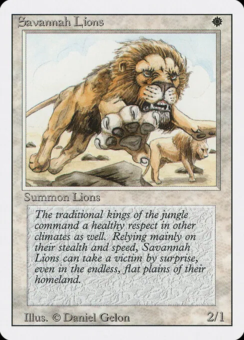 Savannah Lions 039/321