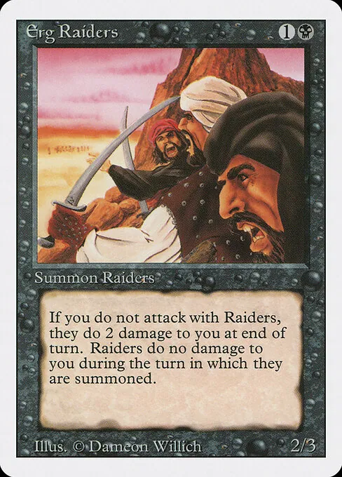 Erg Raiders 109/321